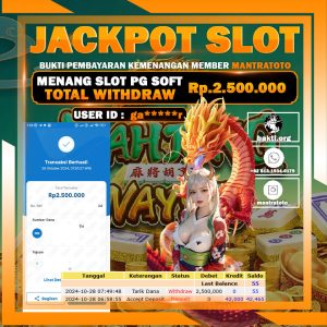 TESTIMONI JACKPOT SLOT PG SOFT
