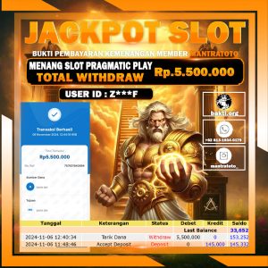 TESTI JACKPOT SLOT PRAGMATIC PLAY
