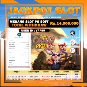 TESTIMONI JACKPOT SLOT PGSOFT