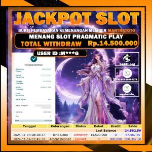 TESTI JACKPOT SLOT PRAGMATIC PLAY