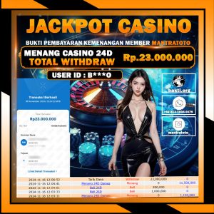 TESTI JACKPOT CASINO 24D