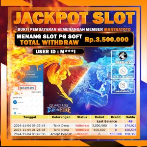 TESTIMONI JACKPOT SLOT PGSOFT