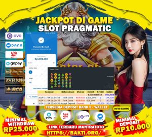 TESTI JACKPOT SLOT PRAGMATIC PLAY