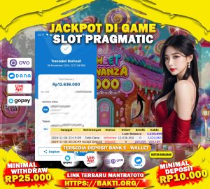 TESTI JACKPOT SLOT PRAGMATIC PLAY