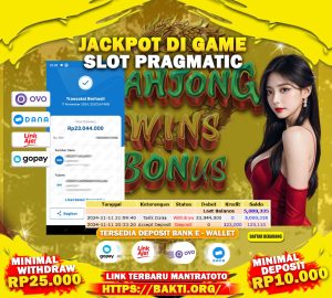 TESTI JACKPOT SLOT PRAGMATIC PLAY