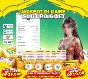 TESTIMONI JACKPOT SLOT PGSOFT