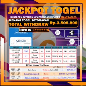TESTI JACKPOT TOGEL