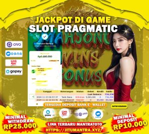 TESTI JACKPOT SLOT PRAGMATIC PLAY