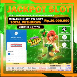 TESTIMONI JACKPOT SLOT PGSOFT