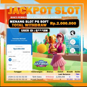 TESTIMONI JACKPOT SLOT PGSOFT