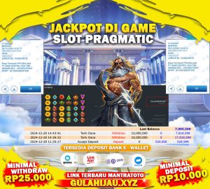 TESTI JACKPOT SLOT PRAGMATIC PLAY