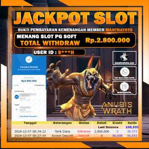 TESTIMONI JACKPOT SLOT PGSOFT