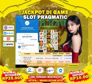 TESTI JACKPOT SLOT PRAGMATIC PLAY