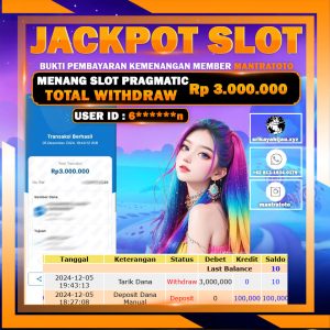 TESTI JACKPOT SLOT PRAGMATIC PLAY