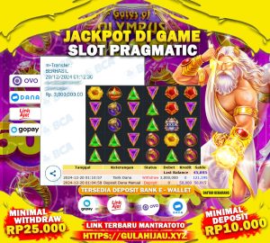 TESTI JACKPOT SLOT PRAGMATIC PLAY