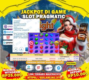 TESTI JACKPOT SLOT PRAGMATIC PLAY