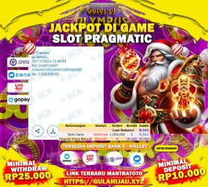 TESTI JACKPOT SLOT PRAGMATIC PLAY