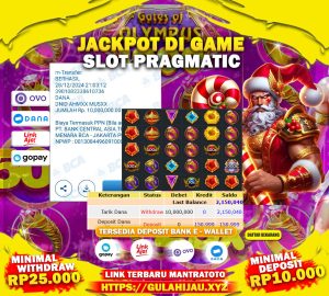 TESTI JACKPOT SLOT PRAGMATIC PLAY