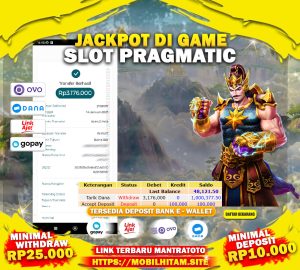 TESTI JACKPOT SLOT PRAGMATIC PLAY