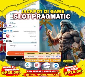 TESTI JACKPOT SLOT PRAGMATIC PLAY