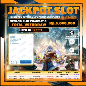 TESTI JACKPOT SLOT PRAGMATIC PLAY