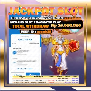 TESTI JACKPOT SLOT PRAGMATIC PLAY