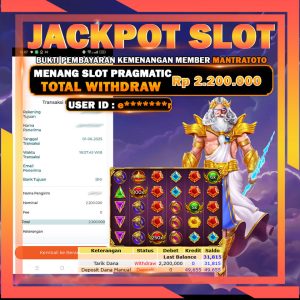 TESTI JACKPOT SLOT PRAGMATIC PLAY