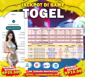 JACKPOT TOGEL MANTRATOTO