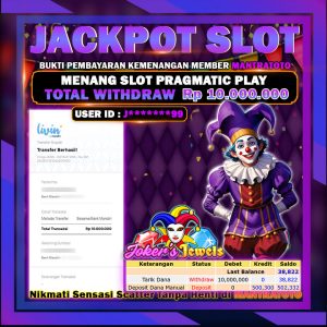 TESTI JACKPOT SLOT PRAGMATIC PLAY