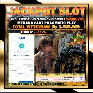 TESTI JACKPOT SLOT PRAGMATIC PLAY