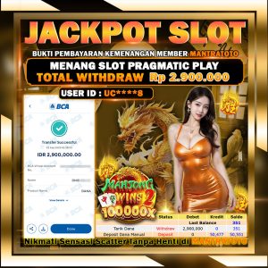 TESTI JACKPOT SLOT PRAGMATIC PLAY