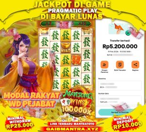 TESTI JACKPOT SLOT PRAGMATIC PLAY