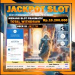 TESTI JACKPOT SLOT PRAGMATIC PLAY